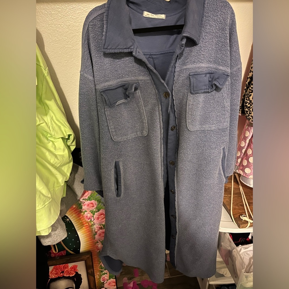 Free People Long Ruby Jacket xl